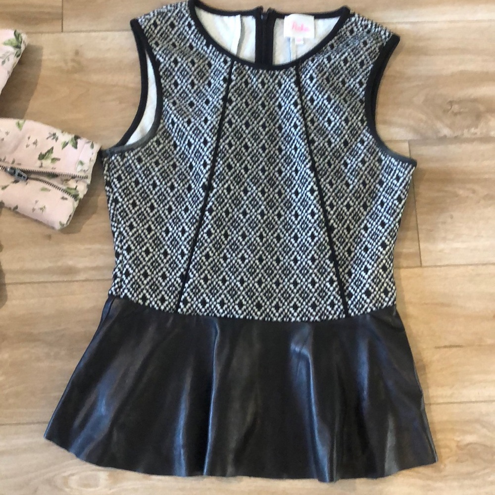Parker peplum top